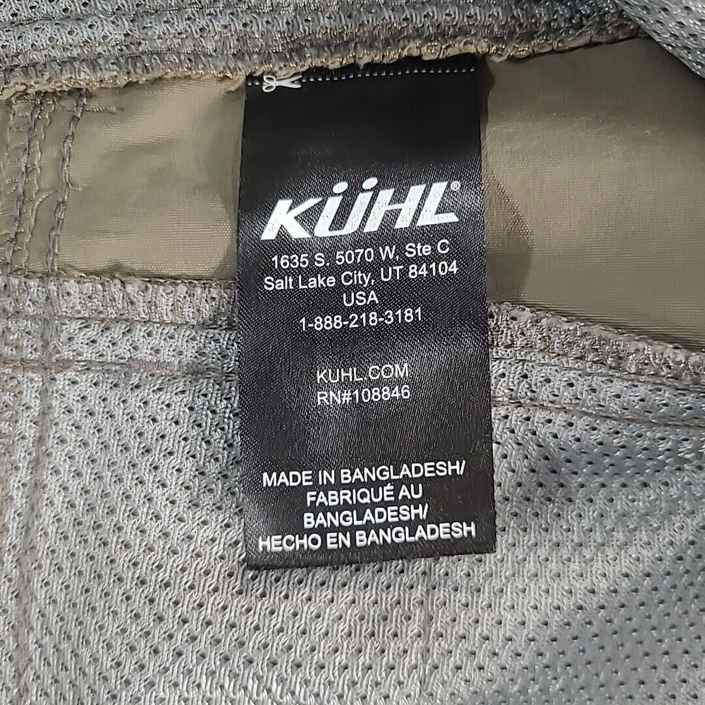 KUHL Renegade Convertible Stealth Zip Off Men's 38x32 Pants‎ Olive EUC - Picture 11 of 16